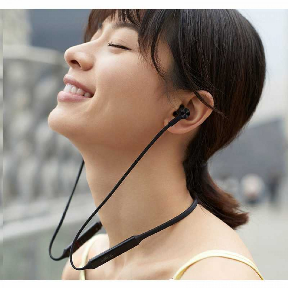 Наушники Huawei FreeLace, оранжевый