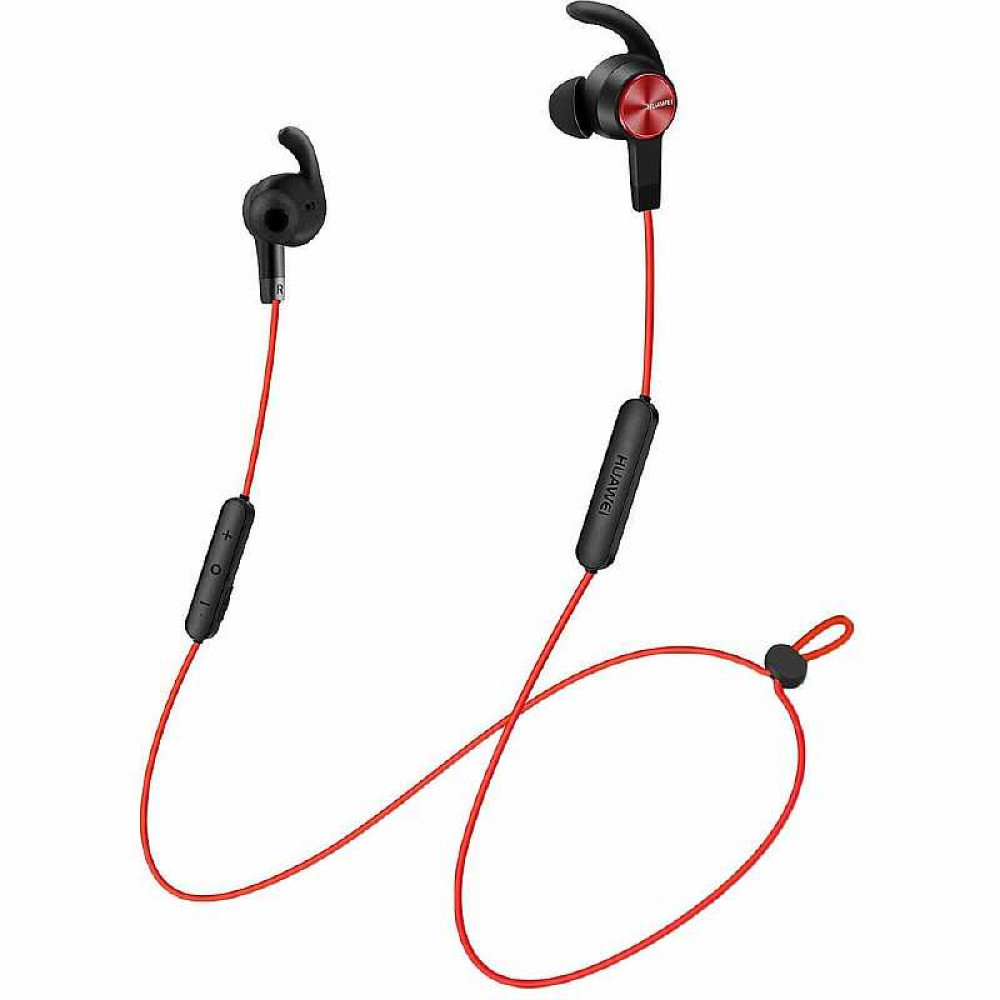 Наушники Huawei Sport Lite AM61, чёрный, красный
