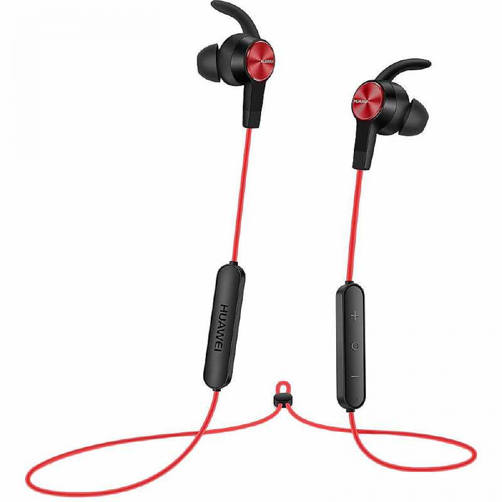 Наушники Huawei Sport Lite AM61, чёрный, красный