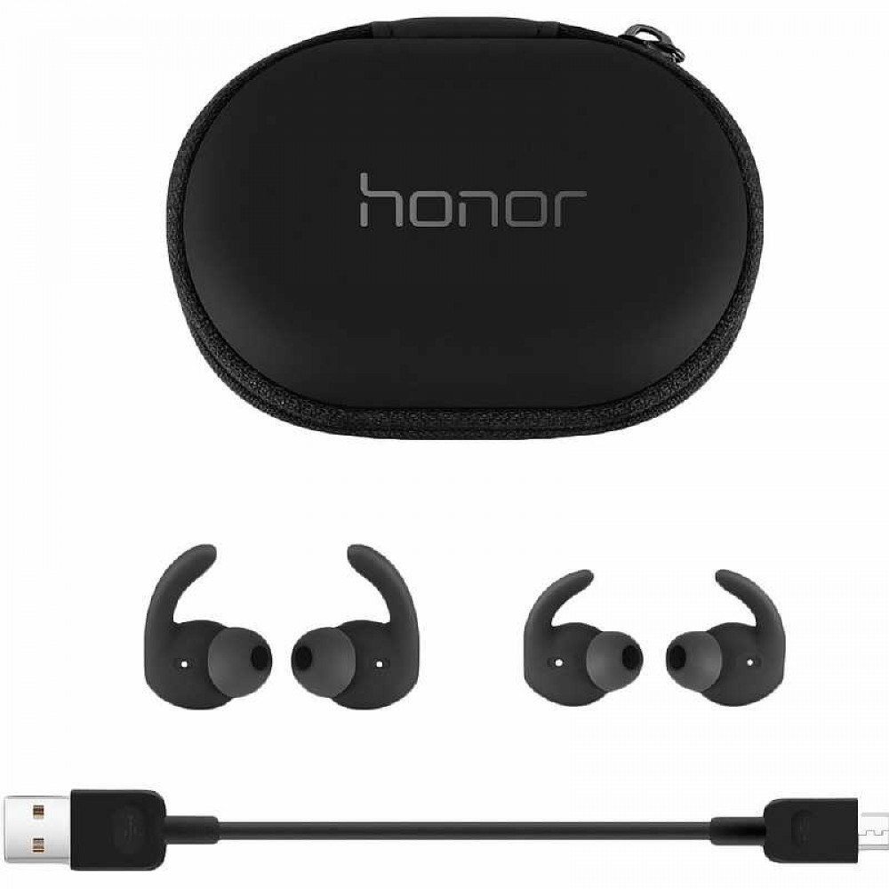 Наушники Huawei Sport Lite AM61, чёрный, красный