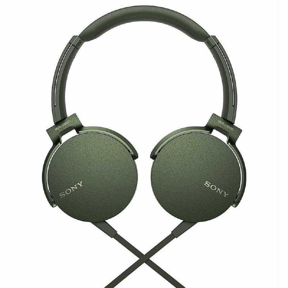 Наушники Sony MDR-XB550APGC(E), зелёный