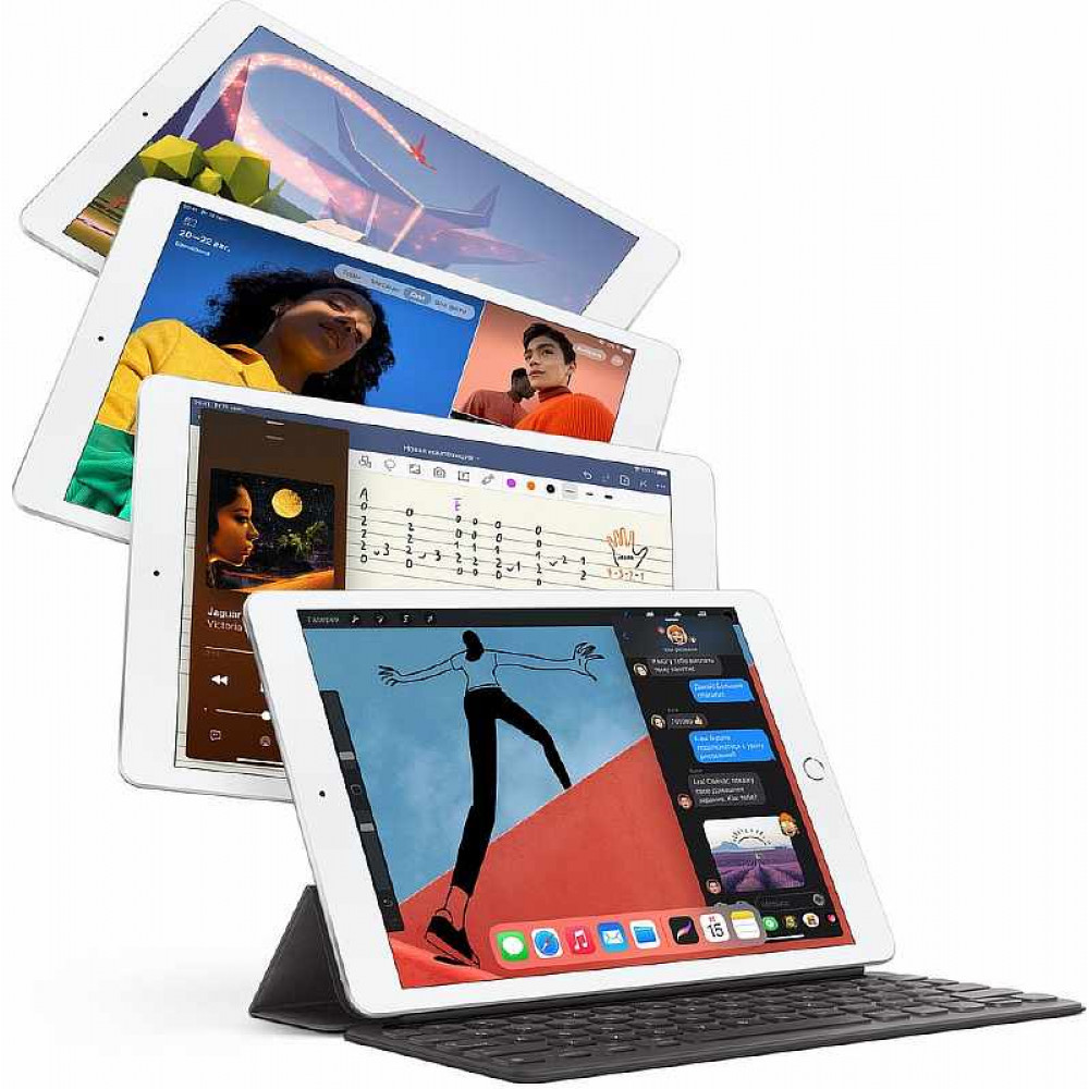 Планшет Apple iPad (2020) 10.2 Wi-Fi 128GB серый космос