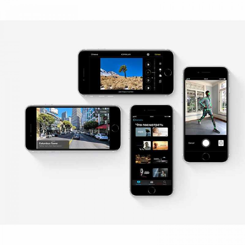 Смартфон Apple iPhone SE (2020) 256 ГБ белый