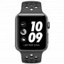 Смарт-часы Apple Watch Nike Series 3 38 мм серый космос, спортивный ремешок