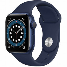 Смарт-часы Apple Watch Series 6 40 мм синий, спортивный ремешок