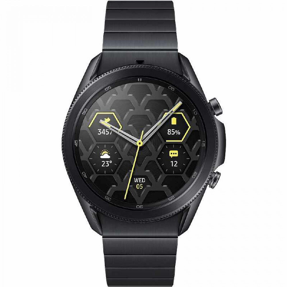 Умные часы Samsung Galaxy Watch3 45 мм черный титан