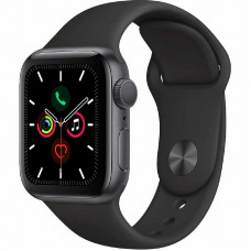 Смарт-часы Apple Watch Series 5 40 мм серый космос, спортивный ремешок