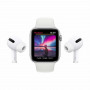 Смарт-часы Apple Watch SE 40 мм серый космос, спортивный ремешок
