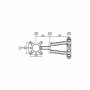 Кронштейн для телевизоров Kromax Techno-1, grey